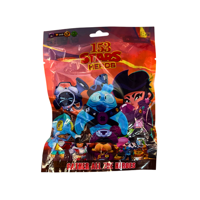 צעצוע הפתעה 153 Stars Heros – דמות גיבור בהפתעה | אספו את כל הדמויות!