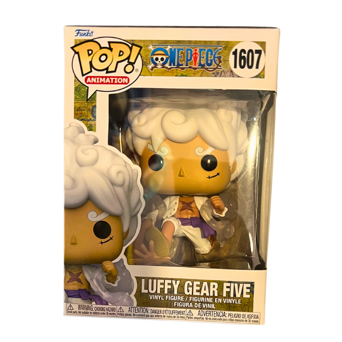 Luffy Gear 5 Funko Pop 1607 | דמות לופי גיר 5 מ-One Piece – גרסה רגילה