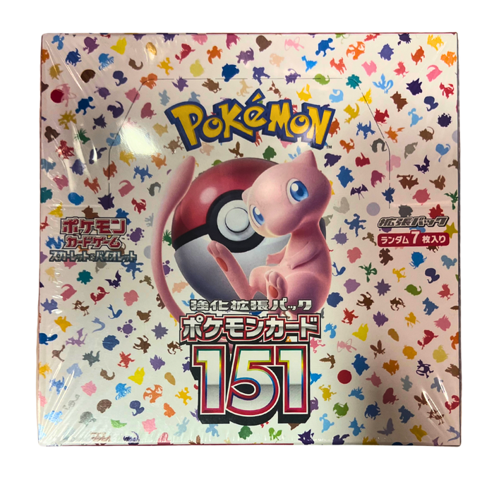 Pokémon Booster Box 151 – קלפים יפניים מקוריים | פוקימון בוקס יפני