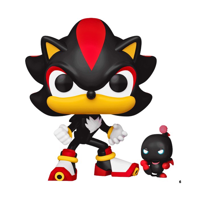 בובת פופ מקורית – Shadow the Hedgehog מסדרת Sonic | Funko Pop! Games #6515