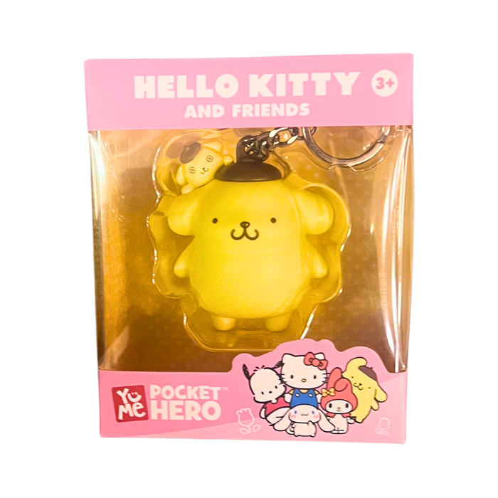 🍮 מחזיק מפתחות פונפוריון – Pocket Hero | Hello Kitty and Friends