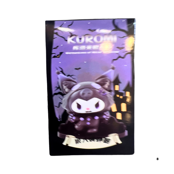 � פסלון קרומי בהפתעה – Kuromi Wolf Kill Series | גובה 7–9 ס״מ