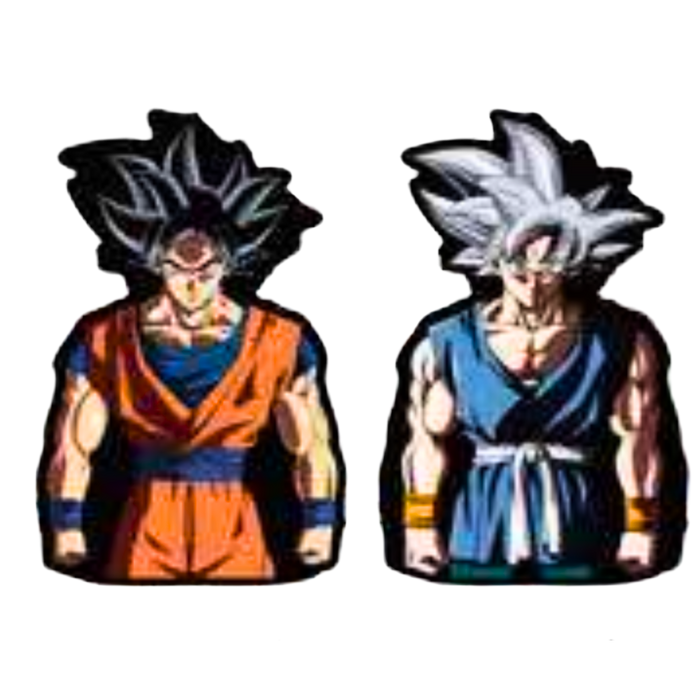 מדבקת תלת מימד גוקו × אולטרה אינסטינקט – Dragon Ball Super (130×85 מ״מ)