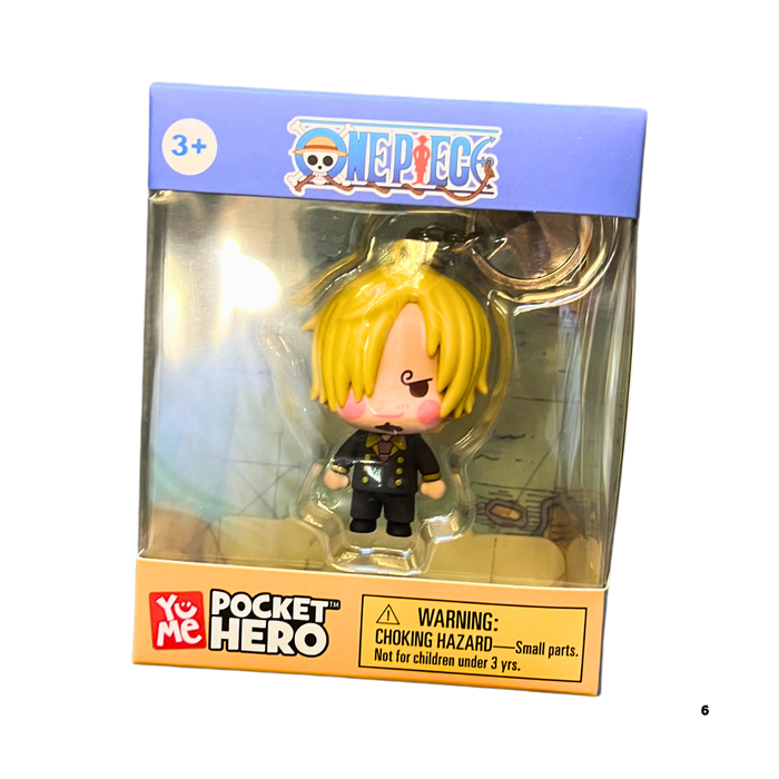 מחזיק מפתחות סאנג’י – One Piece Pocket Hero 3D Figure Keychain