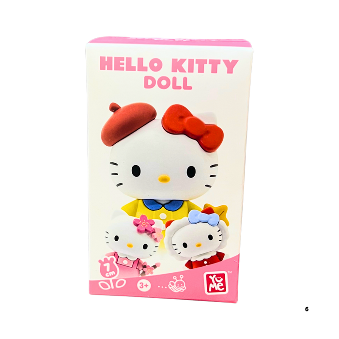 דמות הלו קיטי – אוסף מעורב (Hello Kitty Assorted Figure, 7 ס”מ)