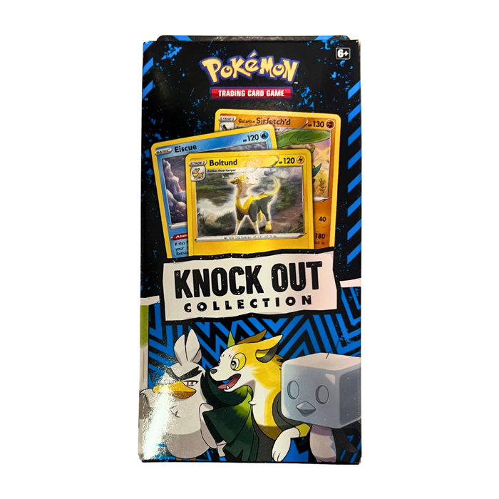 Pokémon TCG Knock Out Collection – Boltund, Eiscue & Galarian Sirfetch’d | מארז בולטאנד עם 2 בוסטרים