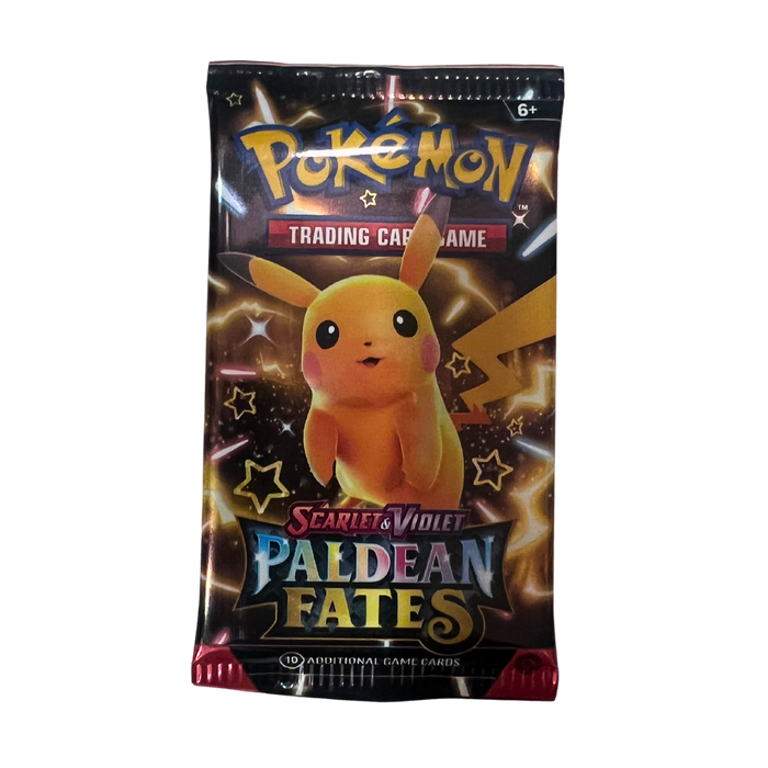 Booster Pack פוקימון Paldean Fates | חבילה בודדת או 2 במחיר מבצע!
