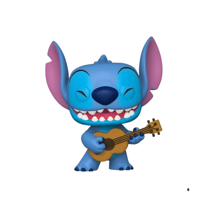 פאנקו פופ סטיץ’ מנגן על יוקולילי – Stitch with Ukulele Funko Pop #1044