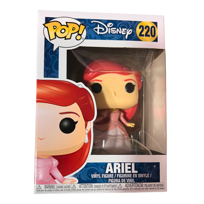 🧜♀️ Funko Pop! Disney – אריאל בשמלה ורודה (#220)