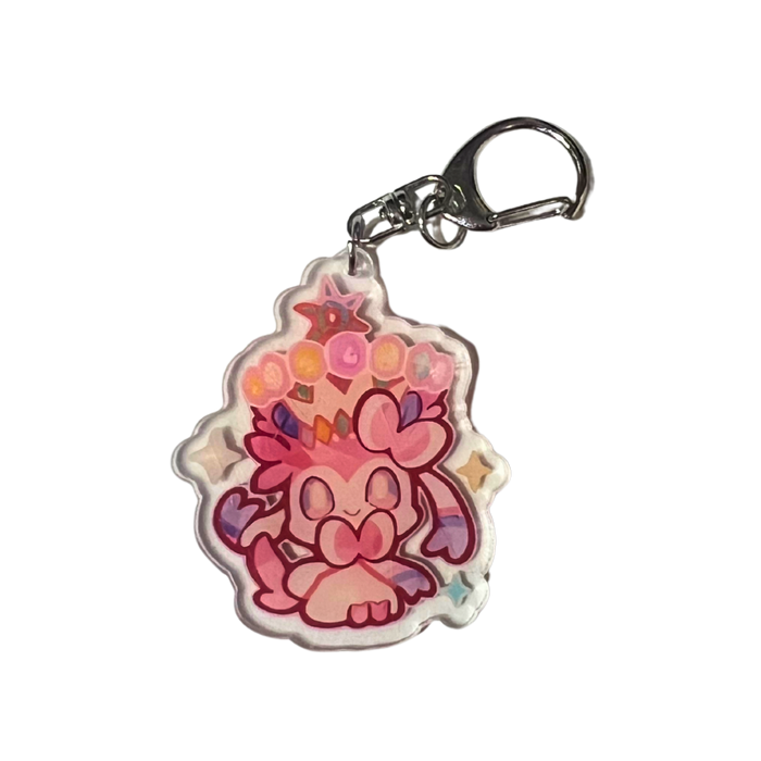 מחזיק מפתחות סילביון Sylveon – פוקימון פיה מתוק וקסום