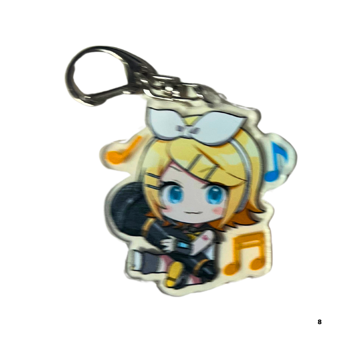מחזיק מפתחות אקרילי קגאמי רין – Kagamine Rin