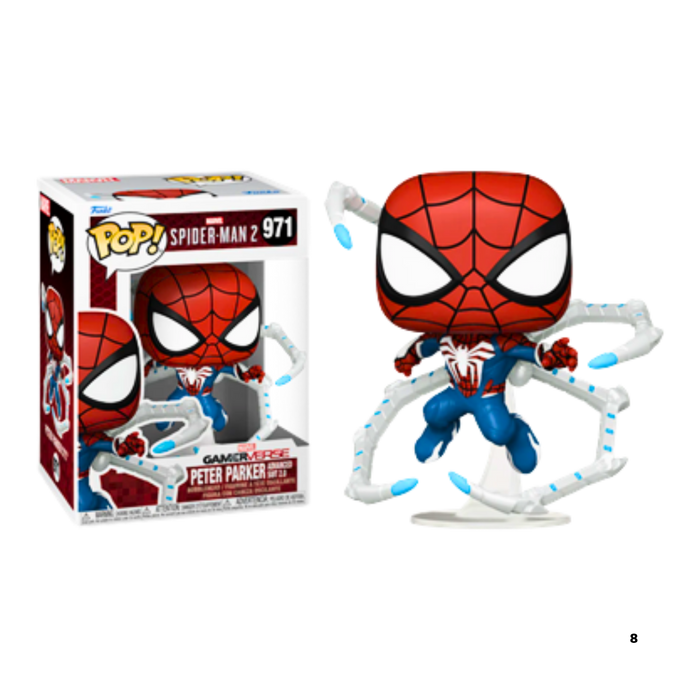 פאנקו פופ ספיידרמן - Marvel’s Spider-Man 2 (מס’ 971)
| הפופ האולטימטיבי למעריצי Marvel ולחובבי המשחק Spider-Man 2!