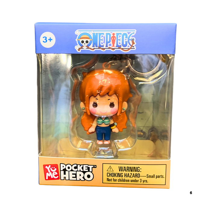 מחזיק מפתחות נאמי – One Piece Pocket Hero 3D Figure Keychain