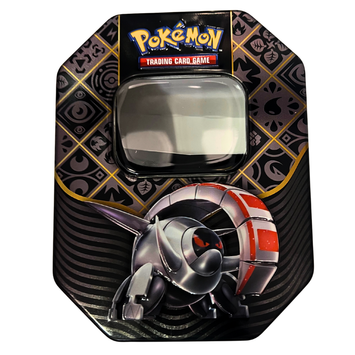 ⚙️ Pokémon TCG: Paldean Fates Tin – Shiny Iron Treads ex (טין ריק לאספנים)
