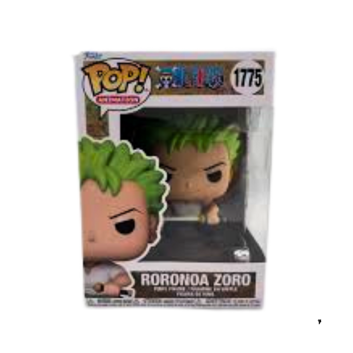 בובת פופ וואן פיס זורו #1775 עם פרוטקטור | Funko Pop! Roronoa Zoro