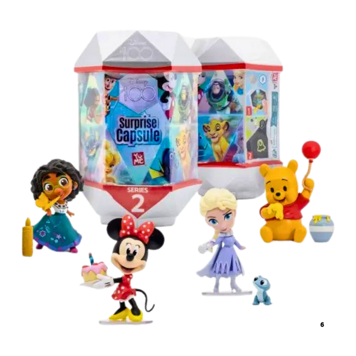 יו-מי דיסני 100 – קפסולת הפתעה מסדרת YuMe Disney 100 Anniversary Surprise Capsules (סדרה 2) | מחיר: 59.90 ₪ | מוצר מקורי, מהדורה מיוחדת