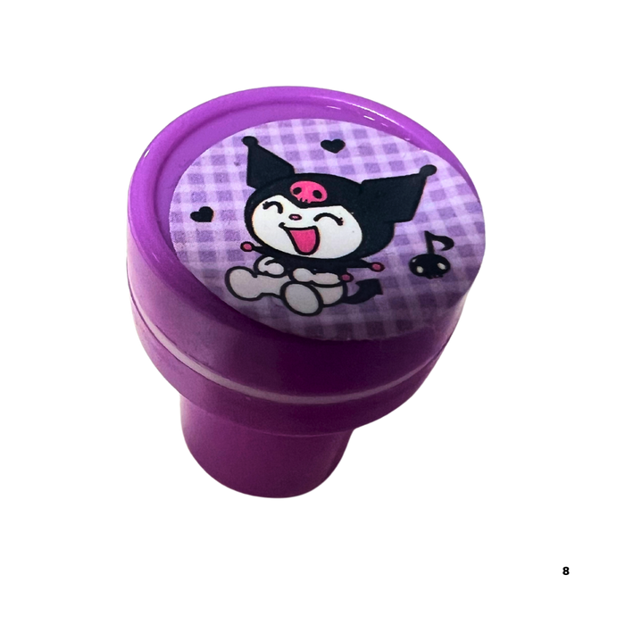 חותמת קרומי – עיצוב סופר שיקי ברקע סגול מהפנט 💜🖤