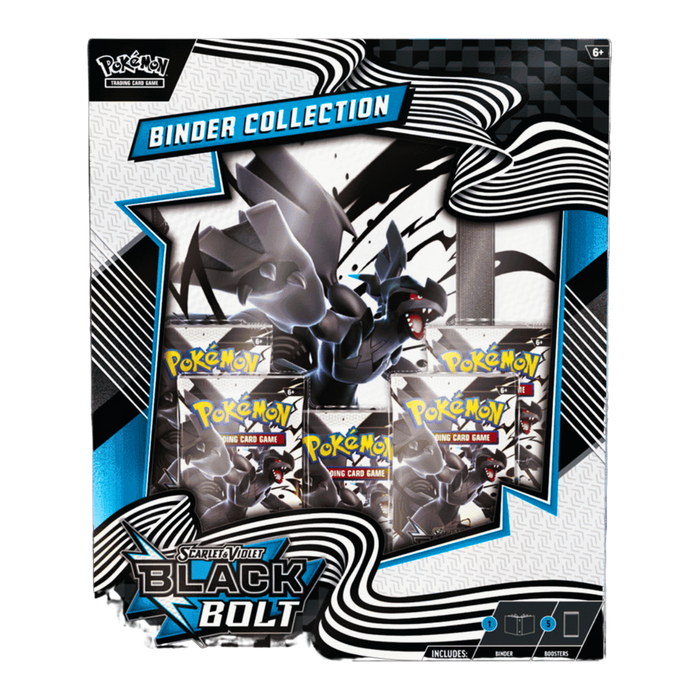 ⚡ Scarlet & Violet: BLACK BOLT binder collection | סקארלט ווילט ברק שחור מהדורת הקלסר