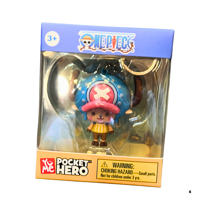 מחזיק מפתחות צ’ופר – One Piece Pocket Hero 3D Figure Keychain