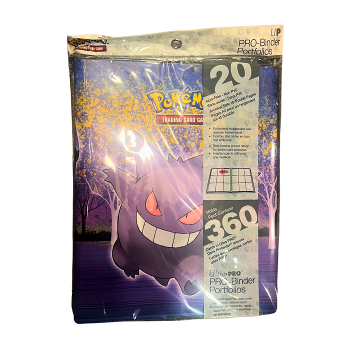 📘 קלסר פרו 20 כיסים – Haunted Hollow מבית Ultra PRO | פוקימון