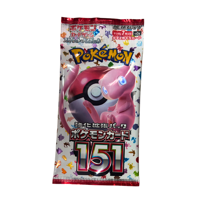 חבילת בוסטר Pokémon 151 יפנית – קלפים מקוריים לאספנים