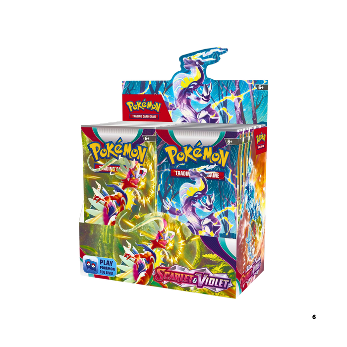 קלפי פוקימון מקוריים – Scarlet & Violet 1 Booster Box | בוסטר בוקס סקרלט ויולט 2023
