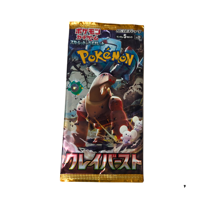 קלפי פוקימון יפניים – Clay Burst Booster Pack