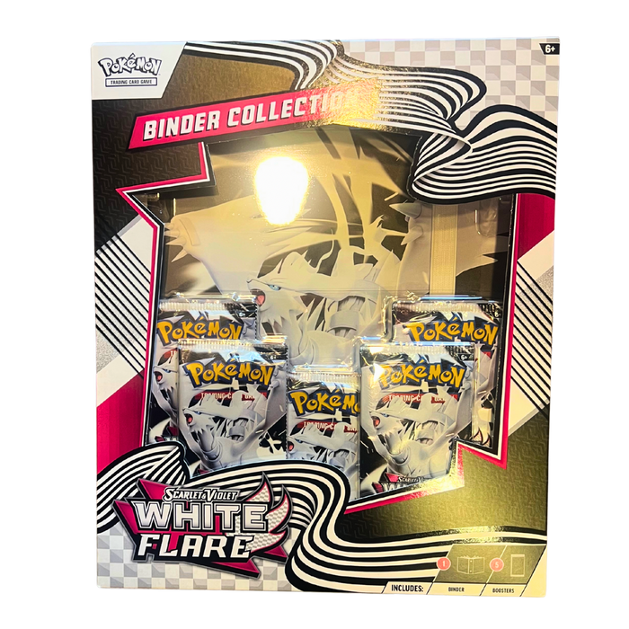 ⚡ קלפי פוקימון – Scarlet & Violet: White Flare Binder Collection | מהדורת הקלסר ⚡