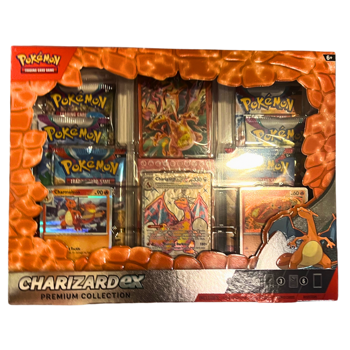 Charizard ex Premium Collection – מארז פוקימון עוצמתי עם קלפים נדירים ופרומו בלעדי