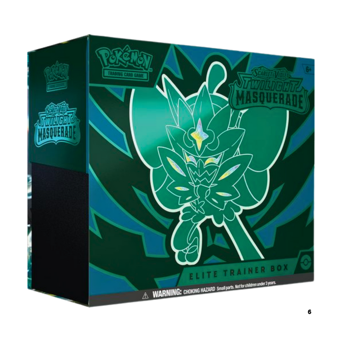 מארז פוקימון אליט טריינר – Pokémon Twilight Masquerade ETB 🎭🔥