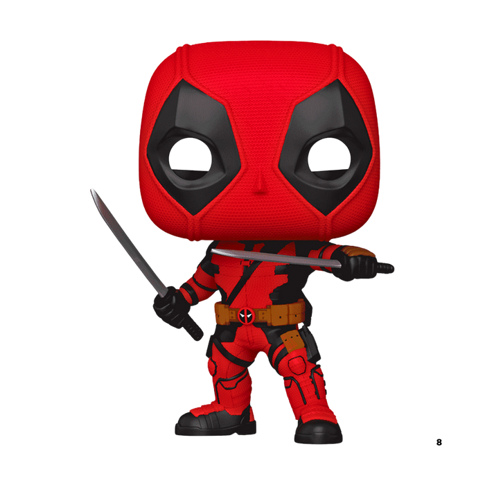 בובת פופ דדפול עם חרבות – Funko Pop Marvel Deadpool
מחיר: 79.90 ₪ | בובה מקורית של Funko למעריצי מארוול