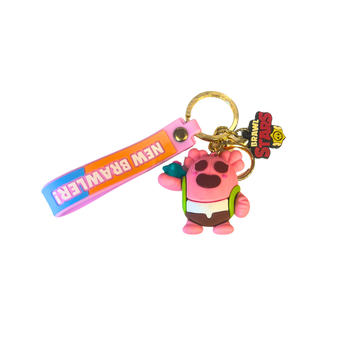 מחזיק מפתחות ספייק ורוד – דמות נדירה מ־Brawl Stars | רק ב־19 ש”ח