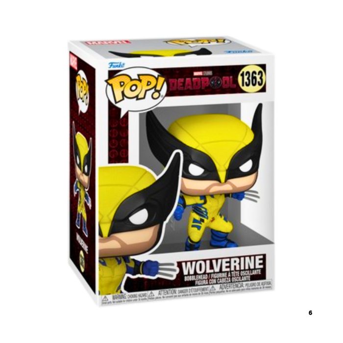 בובת פופ וולברין | Funko Pop! Marvel: Wolverine #1363