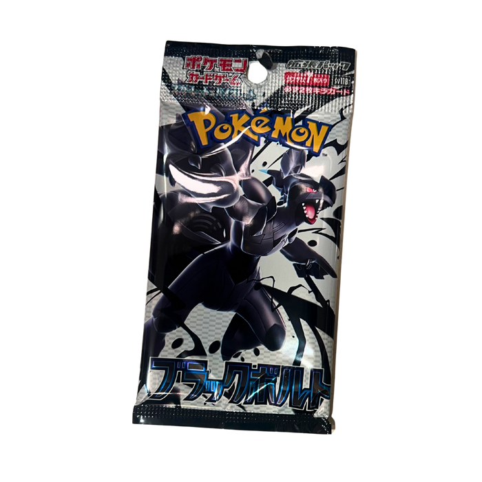 ๐ค Pokรฉmon Black Bolt Booster Pack | ืืืืืช ืืืกืืจ ืคืืงืืืื โ ืืืืง ืืืื (ืืคื ืืช)