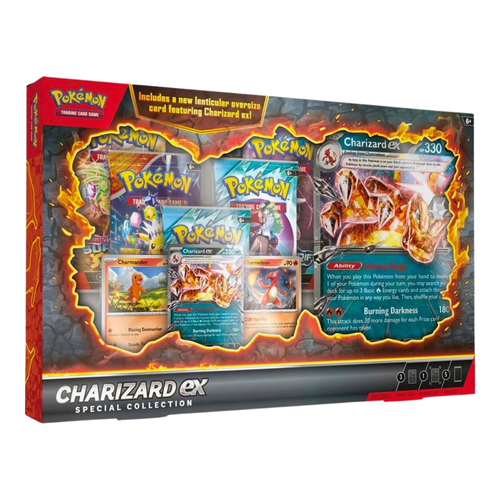 ๐ฅ Pokรฉmon TCG: Charizard ex Special Collection