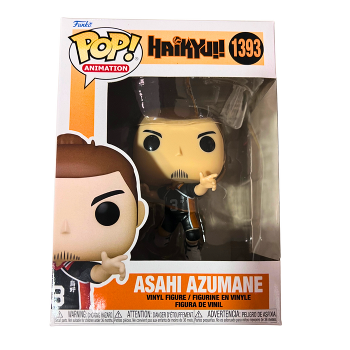 Funko Pop! Haikyuu!! – אסאהי אזומנה #1393 | בובת אספנות רשמית