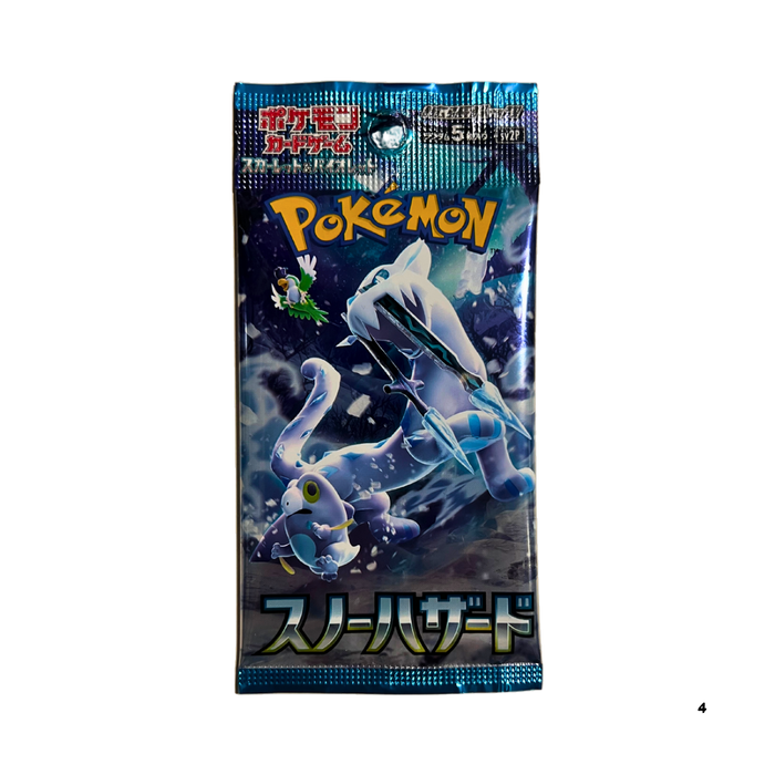 קלפי פוקימון יפניים – Snow Hazard Booster Pack