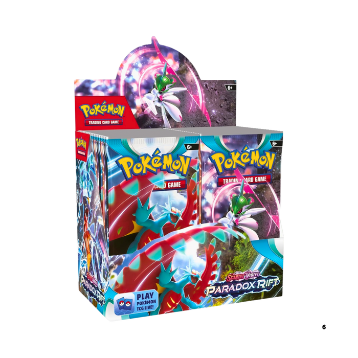 בוסטר בוקס מקורי – Pokémon Scarlet & Violet 4: Paradox Rift Booster Box