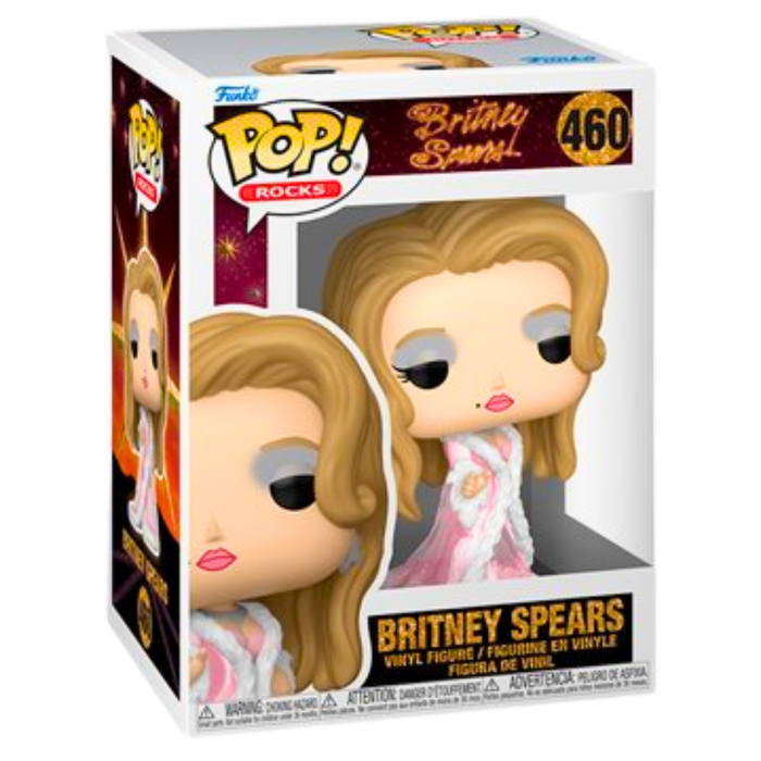 🧁 בובת פופ בריטני ספירס #460 – Funko Pop! Rocks