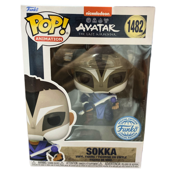 Funko Pop Sokka – Avatar: The Last Airbender Special Edition #1482