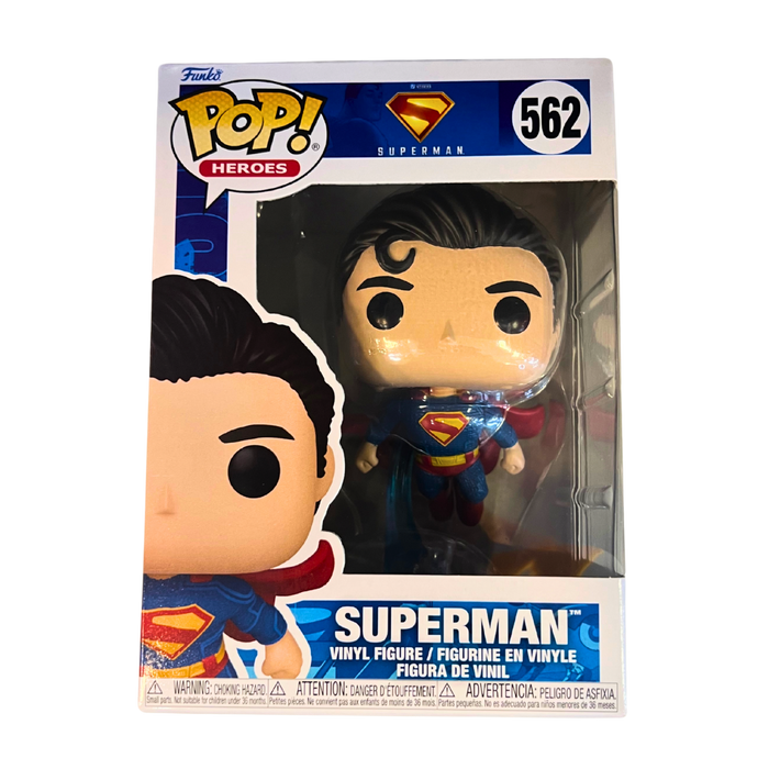 Funko Pop Superman #562 – סופרמן מהיקום של DC | דמות אספנות
