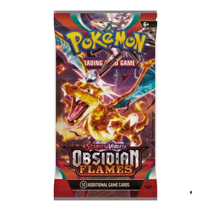 קלפי פוקימון – Obsidian Flames | חבילת בוסטר בודדת (Booster Pack)
