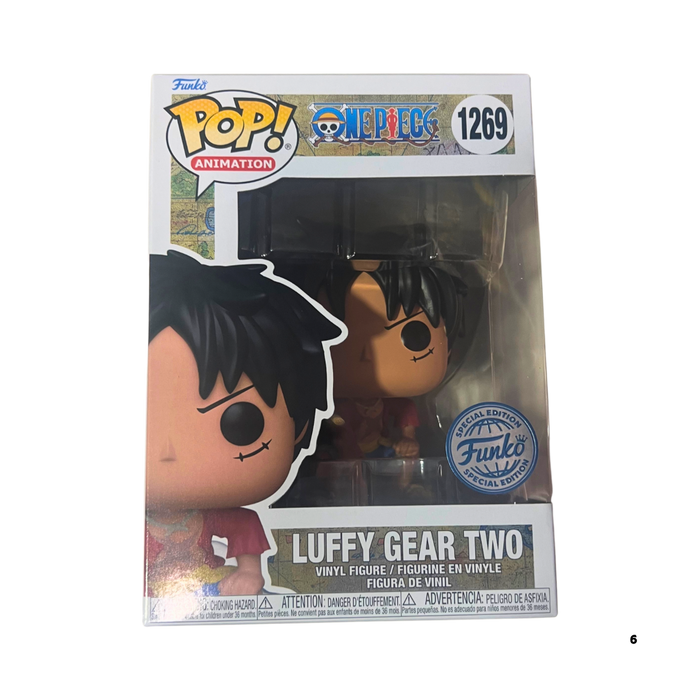 בובת פופ לופי גיר 2 – מהדורה מיוחדת! | Funko Pop One Piece Luffy Gear Two #1269