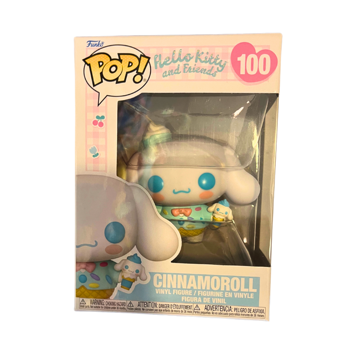 Cinnamoroll Funko Pop 100 – דמות פופ מתוקה מסאנריו והלו קיטי