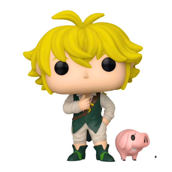 בובת פופ! מליאודס והוק – The Seven Deadly Sins | Funko Pop! #1497
