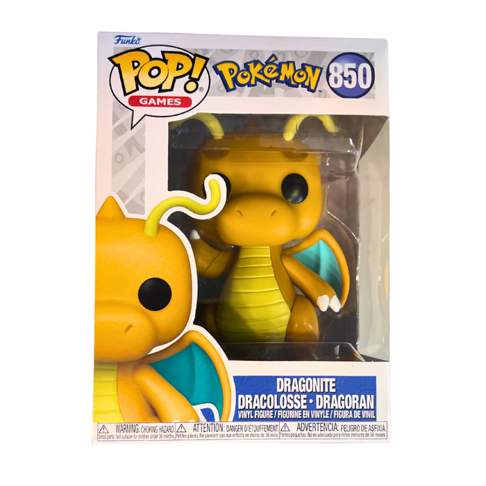 Funko Pop Dragonite #850 – פוקימון דרגונייט | דמות אספנות Pokémon