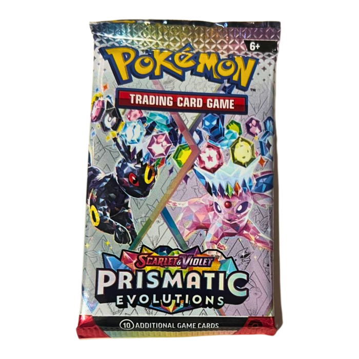 קלפי אספנות פוקימון Pokémon TCG Scarlet & Violet: Prismatic Evolution – בוסטר פק (10 קלפים)