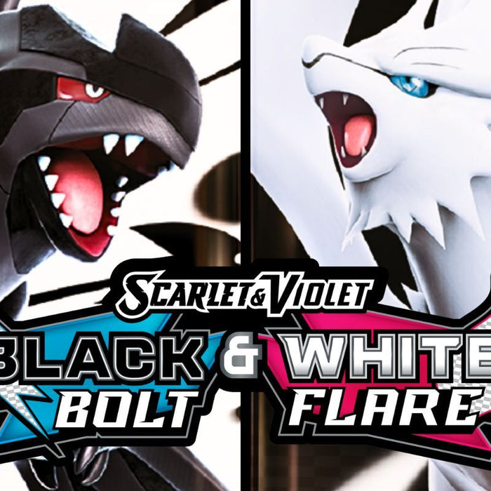 ⚫⚪ Pokémon Black Bolt ו־White Flare נוחתים בישראל – המוצרים הרשמיים עכשיו באתר!