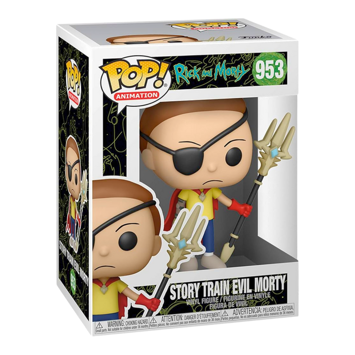 11.	Funko Pop Rick & Morty – איוויל מורטי Story Train #953