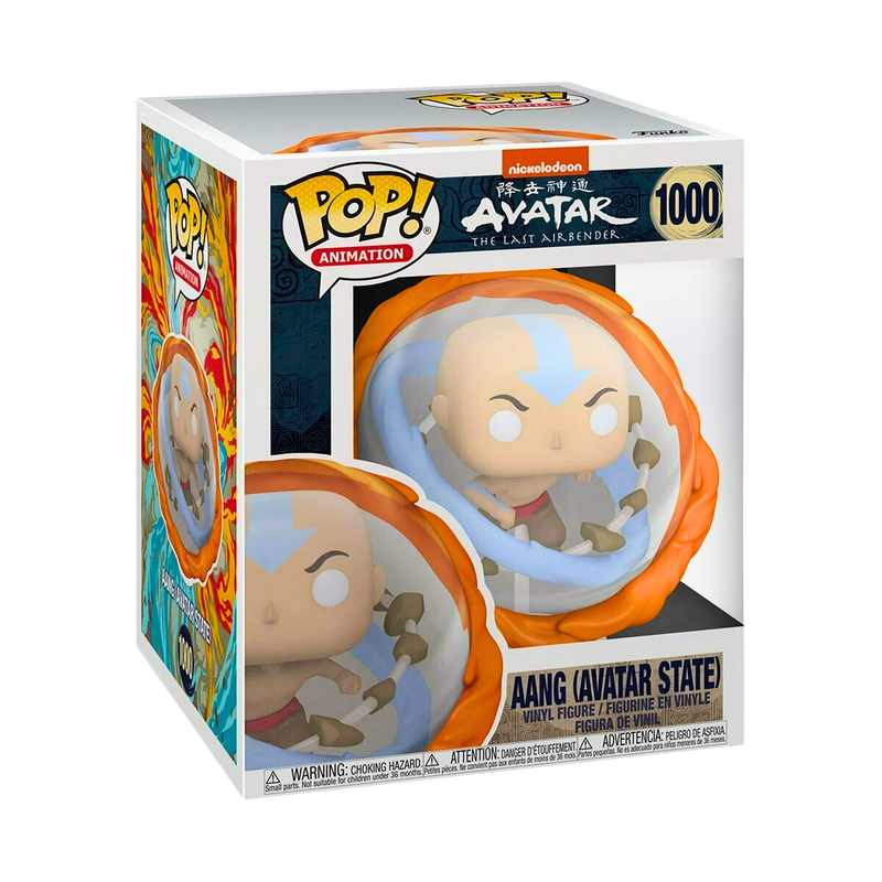 🌪️ Funko Pop! Super #1000 – אנג (במצב אווטאר) | Avatar: The Last Airbender | בובת אספנות 6 אינץ מבית אנימה מרקט רק ב - https://anime-market.co.il
